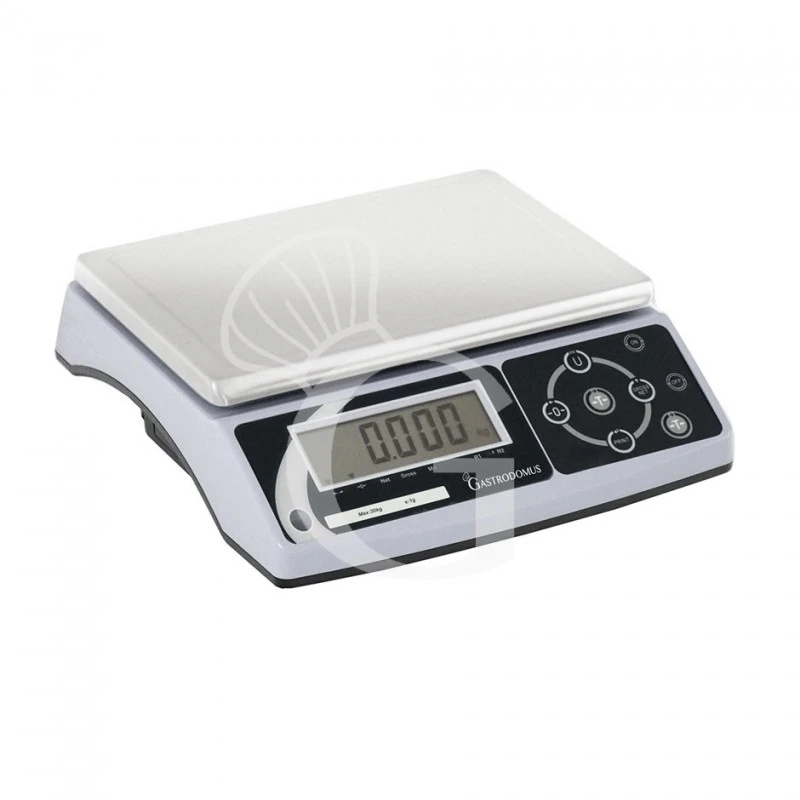 Bilancia Controllo Peso Display LCD Portata 15 Kg Precisione 5 G L 325 Mm X P 345 Mm X H 115 Mm 5 Bilancia Controllo Peso Display LCD Portata 15 Kg Precisione 5 G L 325 Mm X P 345 Mm X H 115 Mm - immagine 3