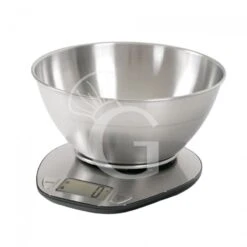 Bilancia Da Cucina Schermo LCD Portata 5 Kg Piatto L 180 Mm X Diametro 215 Mm X H 130 Mm -Vendite GATRODOMUS bilancia da cucina portata 5 kg con piatto di diametro 115 mm 1