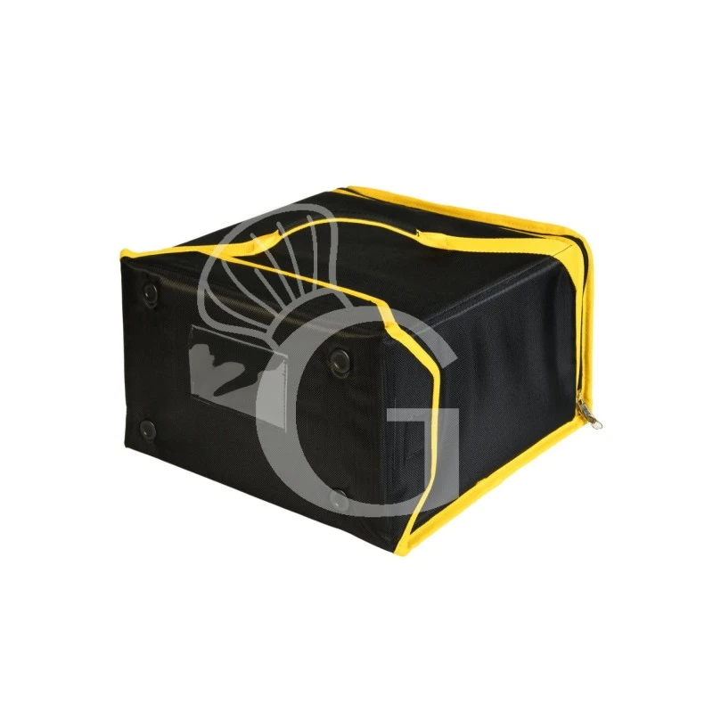 Borsa Termica Pieghevole In Nylon Colore Nero 400 X 400 X 250 Mm 3 Borsa Termica Pieghevole In Nylon Colore Nero 400 X 400 X 250 Mm