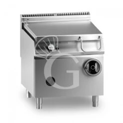 Brasiera Elettrica Ribaltamento Automatico Capacità 80 LT L 800 Mm X P 900 Mm X H 870 Mm