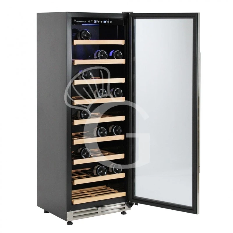 Cantina Vino Ventilata Porta Inox 288 LT 9 Ripiani 97 Bottiglie +5°C/+22°C 5 Cantina Vino Ventilata Porta Inox 288 LT 9 Ripiani 97 Bottiglie +5°C/+22°C - immagine 3