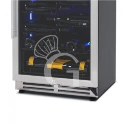 Cantina Vino Ventilata Porta Inox 288 LT 9 Ripiani 67 Bottiglie +5°C/+22°C -Vendite GATRODOMUS cantina vino ventilata 288 lt 9 ripiani 67 bottiglie 5c22c 12
