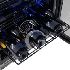 Cantina Vino Ventilata Porta Inox 288 LT 9 Ripiani 67 Bottiglie +5°C/+22°C -Vendite GATRODOMUS cantina vino ventilata 288 lt 9 ripiani 67 bottiglie 5c22c 13