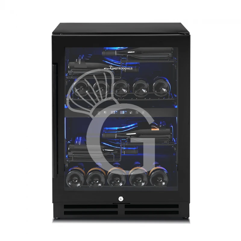 Cantina Vino Ventilata Doppia Temperatura 150 LT 4 Ripiani 34 Bottiglie +5°C/+12°C - +12°C/+22°C 3 Cantina Vino Ventilata Doppia Temperatura 150 LT 4 Ripiani 34 Bottiglie +5°C/+12°C - +12°C/+22°C