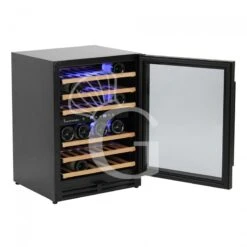 Cantina Vino Ventilata Doppia Temperatura 150 LT 6 Ripiani 46 Bottiglie +5°C/+12°C - +12°C/+22°C -Vendite GATRODOMUS cantina vino ventilata doppia temperatura 150 lt 6 ripiani 46 bottiglie 5c12c 12c22c 3