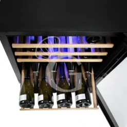 Cantina Vino Ventilata Doppia Temperatura 150 LT 6 Ripiani 46 Bottiglie +5°C/+12°C - +12°C/+22°C -Vendite GATRODOMUS cantina vino ventilata doppia temperatura 150 lt 6 ripiani 46 bottiglie 5c12c 12c22c 4