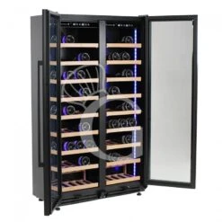 Cantina Vino Ventilata Doppia Temperatura 480 LT 18 Ripiani 154 Bottiglie +5°C/+22°C -Vendite GATRODOMUS cantina vino ventilata doppia temperatura 480 lt 18 ripiani 154 bottiglie 5c22c 2