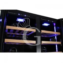Cantina Vino Ventilata Doppia Temperatura 480 LT 18 Ripiani 154 Bottiglie +5°C/+22°C -Vendite GATRODOMUS cantina vino ventilata doppia temperatura 480 lt 18 ripiani 154 bottiglie 5c22c 4