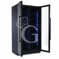 Cantina Vino Ventilata Doppia Temperatura 800 LT 16 Ripiani 190 Bottiglie +5°C/+22°C -Vendite GATRODOMUS cantina vino ventilata doppia temperatura 800 lt 16 ripiani 190 bottiglie 5c22c 2