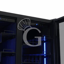 Cantina Vino Ventilata Doppia Temperatura 800 LT 16 Ripiani 190 Bottiglie +5°C/+22°C -Vendite GATRODOMUS cantina vino ventilata doppia temperatura 800 lt 16 ripiani 190 bottiglie 5c22c 4