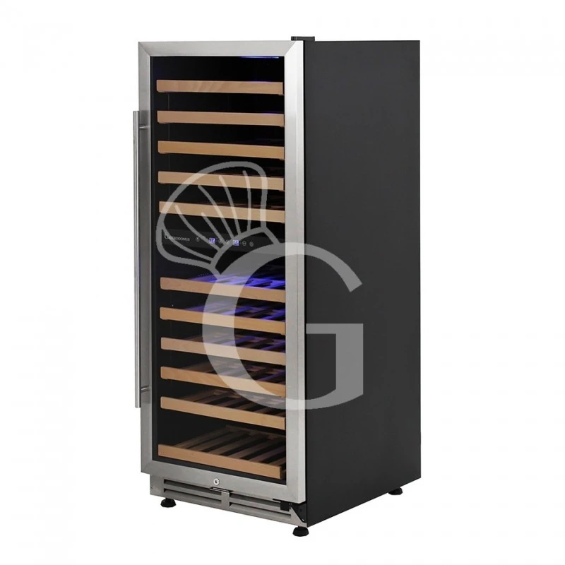 Cantina Vino Ventilata Doppia Temperatura Porta Inox 280 LT 11 Ripiani 121 Bottiglie +5°C/+22°C 4 Cantina Vino Ventilata Doppia Temperatura Porta Inox 280 LT 11 Ripiani 121 Bottiglie +5°C/+22°C - immagine 2