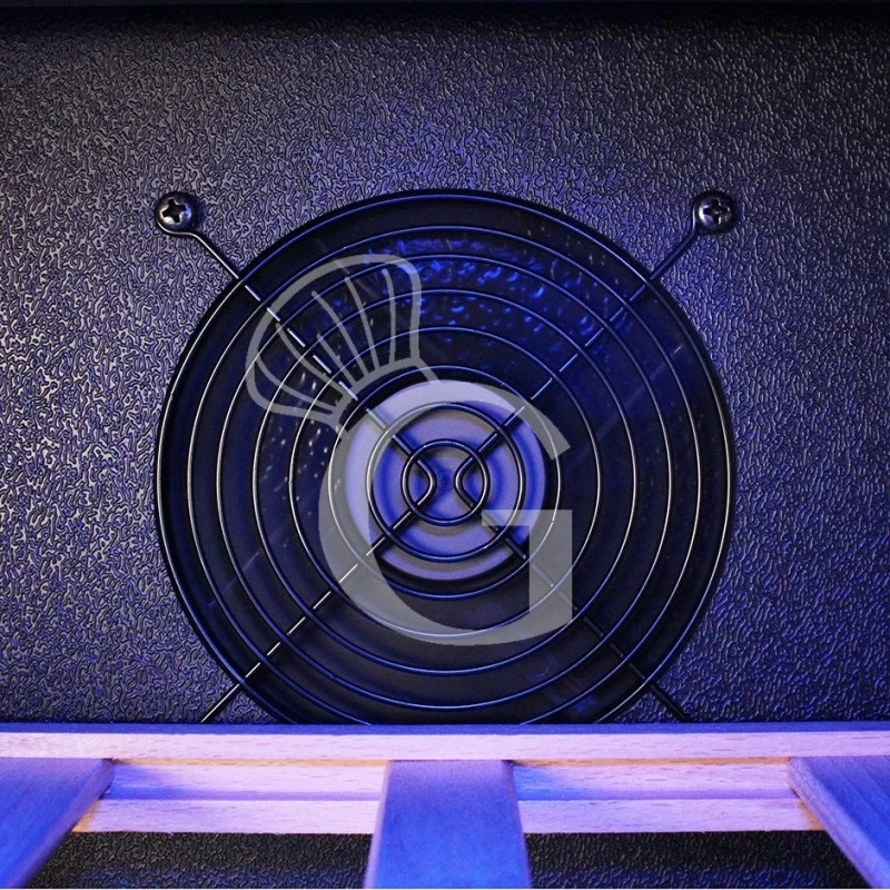 Cantina Vino Ventilata Doppia Temperatura Porta Inox 280 LT 11 Ripiani 121 Bottiglie +5°C/+22°C 7 Cantina Vino Ventilata Doppia Temperatura Porta Inox 280 LT 11 Ripiani 121 Bottiglie +5°C/+22°C - immagine 5