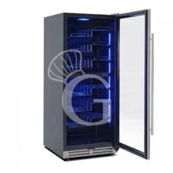 Cantina Vino Ventilata Doppia Temperatura Porta Inox 280 LT 7 Ripiani 83 Bottiglie +5°C/+22°C 15 Cantina Vino Ventilata Doppia Temperatura Porta Inox 280 LT 7 Ripiani 83 Bottiglie +5°C/+22°C -Vendite GATRODOMUS cantina vino ventilata doppia temperatura porta inox 280 lt 7 ripiani 83 bottiglie 5c22c 2