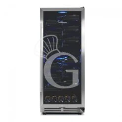 Cantina Vino Ventilata Doppia Temperatura Porta Inox 280 LT 7 Ripiani 83 Bottiglie +5°C/+22°C
