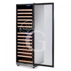 Cantina Vino Ventilata Doppia Temperatura Porta Inox 420 LT 15 Ripiani 165 Bottiglie +5°C/+22°C -Vendite GATRODOMUS cantina vino ventilata doppia temperatura porta inox 420 lt 15 ripiani 165 bottiglie 5c22c 3
