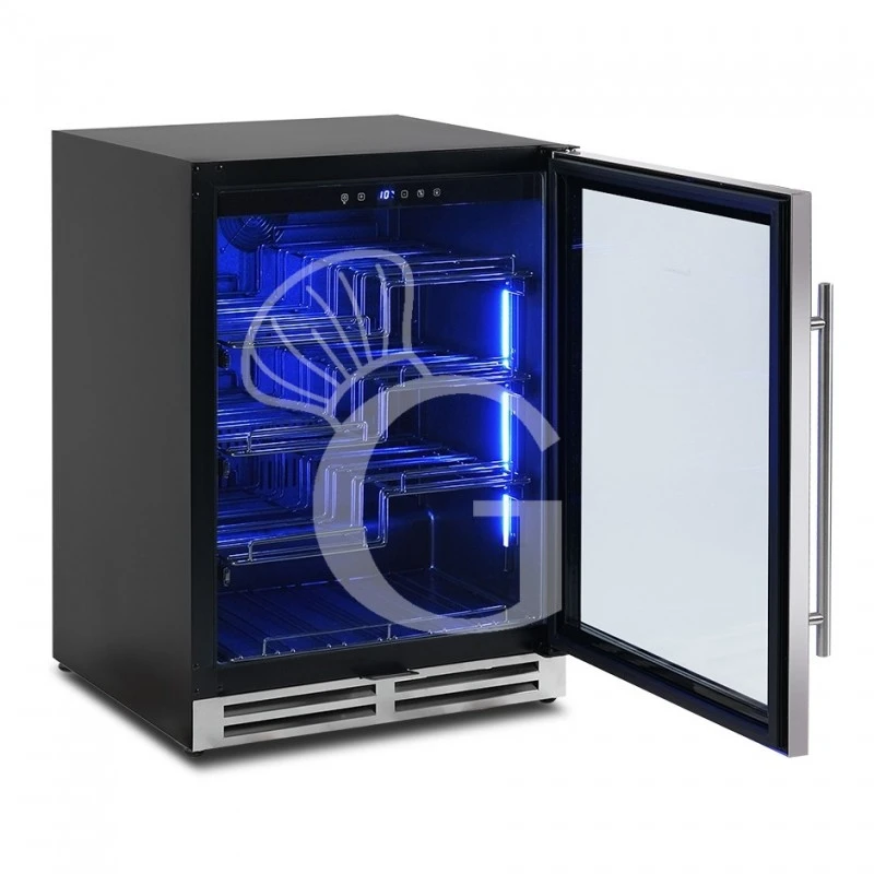 Cantina Vino Ventilata Porta Inox 150 LT 4 Ripiani 36 Bottiglie +5°C/+22°C 7 Cantina Vino Ventilata Porta Inox 150 LT 4 Ripiani 36 Bottiglie +5°C/+22°C - immagine 5