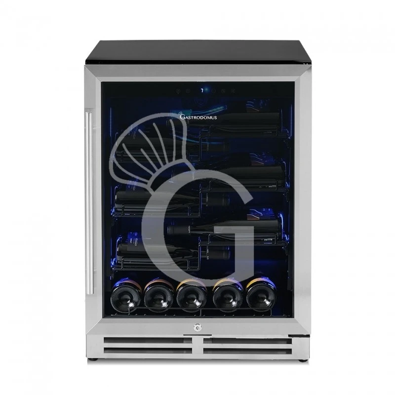 Cantina Vino Ventilata Porta Inox 150 LT 4 Ripiani 36 Bottiglie +5°C/+22°C 3 Cantina Vino Ventilata Porta Inox 150 LT 4 Ripiani 36 Bottiglie +5°C/+22°C