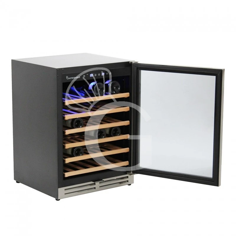 Cantina Vino Ventilata Porta Inox 150 LT 6 Ripiani Capacità 46 Bottiglie +5°C/+22°C 5 Cantina Vino Ventilata Porta Inox 150 LT 6 Ripiani Capacità 46 Bottiglie +5°C/+22°C - immagine 3
