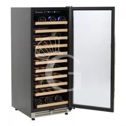 Cantina Vino Ventilata Porta Inox 280 LT 11 Ripiani 121 Bottiglie +5°C/+22°C -Vendite GATRODOMUS cantina vino ventilata porta inox 280 lt 11 ripiani 121 bottiglie 5c22c 2