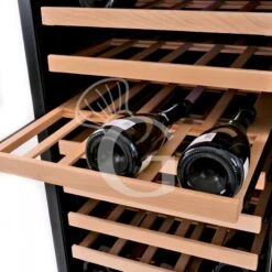 Cantina Vino Ventilata Porta Inox 420 LT 15 Ripiani 155 Bottiglie +5°C/+22°C -Vendite GATRODOMUS cantina vino ventilata porta inox 420 lt 15 ripiani 155 bottiglie 5c22c 10