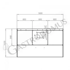 Cappa Kubica A Parete Con Motore Full Optional L1800xP1100xH450mm 8 Cappa Kubica A Parete Con Motore Full Optional L1800xP1100xH450mm -Vendite GATRODOMUS cappa kubica a parete full optional con motore l1800xp1100xh450mm 2