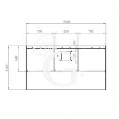 Cappa Kubica A Parete Con Motore Full Optional L2000xP1100xH450mm -Vendite GATRODOMUS cappa kubica a parete full optional con motore l2000xp1100xh450mm 2