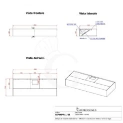 Cappa Kubica A Parete Con Motore Full Optional L2800xP1100xH450mm 11 Cappa Kubica A Parete Con Motore Full Optional L2800xP1100xH450mm -Vendite GATRODOMUS cappa kubica a parete full optional con motore l2800xp1100xh450mm 4