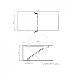 Cappa Kubica A Parete Senza Motore L1200xP900xH450mm 9 Cappa Kubica A Parete Senza Motore L1200xP900xH450mm -Vendite GATRODOMUS cappa kubica a parete senza motore l1200xp900xh450mm 3