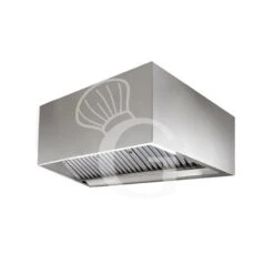 Cappa Kubica A Parete Senza Motore L2000xP1400xH450mm