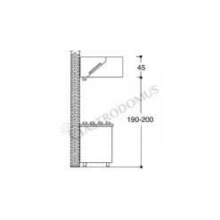 Cappa Kubica A Parete Senza Motore L2400xP1100xH450mm -Vendite GATRODOMUS cappa kubica a parete senza motore l2400xp1100xh450mm 1