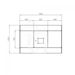 Cappa Kubica Centrale Con Motore Full Optional L1800xP1200xH450mm -Vendite GATRODOMUS cappa kubica centrale full optional con motore l1800xp1200xh450mm 2