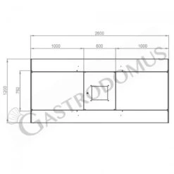 Cappa Kubica Centrale Con Motore Full Optional L2600xP1200xH450mm 8 Cappa Kubica Centrale Con Motore Full Optional L2600xP1200xH450mm -Vendite GATRODOMUS cappa kubica centrale full optional con motore l2600xp1200xh450mm 2