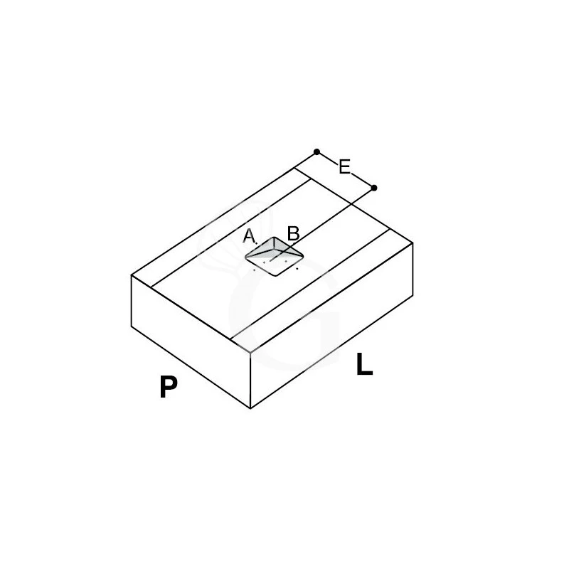 Cappa Kubica Centrale Senza Motore L1600xP1300xH450mm 6 Cappa Kubica Centrale Senza Motore L1600xP1300xH450mm - immagine 4