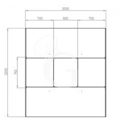 Cappa Kubica Centrale Senza Motore L2000xP2200xH450mm 8 Cappa Kubica Centrale Senza Motore L2000xP2200xH450mm -Vendite GATRODOMUS cappa kubica centrale senza motore l2000xp2200xh450mm 2