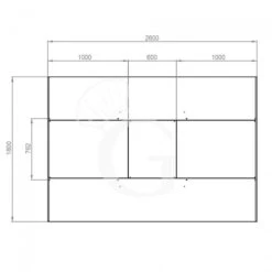 Cappa Kubica Centrale Senza Motore L2600xP1800xH450mm 8 Cappa Kubica Centrale Senza Motore L2600xP1800xH450mm -Vendite GATRODOMUS cappa kubica centrale senza motore l2600xp1800xh450mm 2