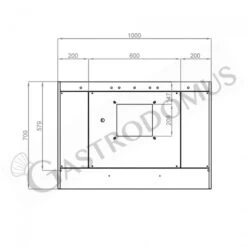 Cappa Snack A Parete Con Motore Full Optional L1000xP700xH450mm 8 Cappa Snack A Parete Con Motore Full Optional L1000xP700xH450mm -Vendite GATRODOMUS cappa snack a parete con motore full optional l1000xp700xh450mm 2