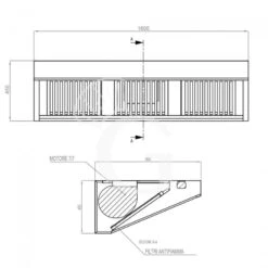 Cappa Snack A Parete Con Motore Full Optional L1600xP900xH450mm 9 Cappa Snack A Parete Con Motore Full Optional L1600xP900xH450mm -Vendite GATRODOMUS cappa snack a parete con motore full optional l1600xp900xh450mm 3