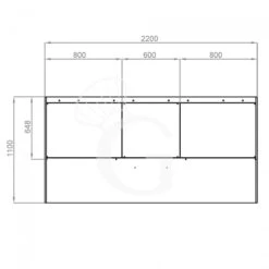 Cappa Snack A Parete Senza Motore L2200xP1100xH450mm -Vendite GATRODOMUS cappa snack a parete senza motore l2200xp1100xh450mm 2