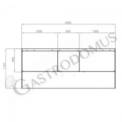 Cappa Snack A Parete Senza Motore L2600xP1100xH450mm 8 Cappa Snack A Parete Senza Motore L2600xP1100xH450mm -Vendite GATRODOMUS cappa snack a parete senza motore l2600xp1100xh450mm 2