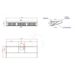 Cappa Snack A Parete Con Motore Full Optional L 3000XP1100xH450mm 7 Cappa Snack A Parete Con Motore Full Optional L 3000XP1100xH450mm -Vendite GATRODOMUS cappa snack prof 1100 lungh 3000 full optional 2