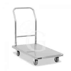 Carrello Acciaio Inox 1 Ripiano L 890 Mm X P 550 Mm X H 875 Mm Portata 180 Kg -Vendite GATRODOMUS carrello acciaio inox 1 ripiano l 885 mm x p 545 mm x h 880 mm portata 180 kg 2