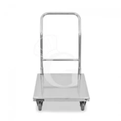 Carrello Acciaio Inox 1 Ripiano L 890 Mm X P 550 Mm X H 875 Mm Portata 180 Kg