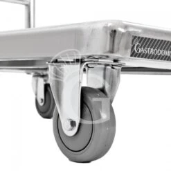 Carrello Acciaio Inox 1 Ripiano L 890 Mm X P 550 Mm X H 875 Mm Portata 180 Kg -Vendite GATRODOMUS carrello acciaio inox 1 ripiano l 885 mm x p 545 mm x h 880 mm portata 180 kg 3