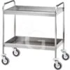 Carrello Di Servizio 2 Vasche H 65 Mm In Acciaio Inox L 910 Mm X P 570 Mm X H 970 Mm 2 Carrello Di Servizio 2 Vasche H 65 Mm In Acciaio Inox L 910 Mm X P 570 Mm X H 970 Mm -Vendite GATRODOMUS carrello di servizio 2 vasche h 65 mm in acciaio inox l 910 mm x p 570 mm x h 970 mm