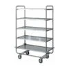 Carrello Di Servizio 5 Piani In Acciaio Inox L 1100 Mm X P 600 Mm X H 1600 Mm 2 Carrello Di Servizio 5 Piani In Acciaio Inox L 1100 Mm X P 600 Mm X H 1600 Mm -Vendite GATRODOMUS carrello di servizio 5 piani in acciaio inox l 1000 mm x p 600 x h 1600 mm