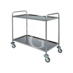 Carrello Di Servizio Con Struttura Tubolare In Acciaio Inox L 1000 Mm X P 700 Mm X H 940 Mm