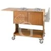 Carrello Di Servizio Flambè Con 2 Piastre A 1 Fuoco Separate Color Noce, L 1450 Mm X P 580 Mm X H 910 Mm 1 Carrello Di Servizio Flambè Con 2 Piastre A 1 Fuoco Separate Color Noce, L 1450 Mm X P 580 Mm X H 910 Mm -Vendite GATRODOMUS carrello di servizio flambe con 2 piastre a 1 fuoco separate color noce l 1450 mm x p 580 mm x h 910 mm