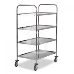 Carrello Di Servizio In Acciaio Inox Con 4 Piani L 1200 Mm X P 600 Mm X H 1500 Mm 10 Carrello Di Servizio In Acciaio Inox Con 4 Piani L 1200 Mm X P 600 Mm X H 1500 Mm -Vendite GATRODOMUS carrello di servizio in acciaio inox con 4 piani l 1000 mm x p 500 mm x h 1500 mm 3