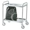 Carrello Di Servizio In Acciaio Inox Con Fori L 1100 Mm X P 600 Mm X H 940 Mm 2 Carrello Di Servizio In Acciaio Inox Con Fori L 1100 Mm X P 600 Mm X H 940 Mm -Vendite GATRODOMUS carrello di servizio in acciaio inox con fori l 1100 mm x p 600 mm x h 940 mm