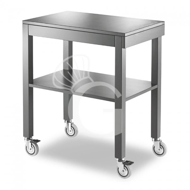 Carrello Di Servizio Laccato L 700 Mm X P 450 Mm X H 840 Mm 3 Carrello Di Servizio Laccato L 700 Mm X P 450 Mm X H 840 Mm